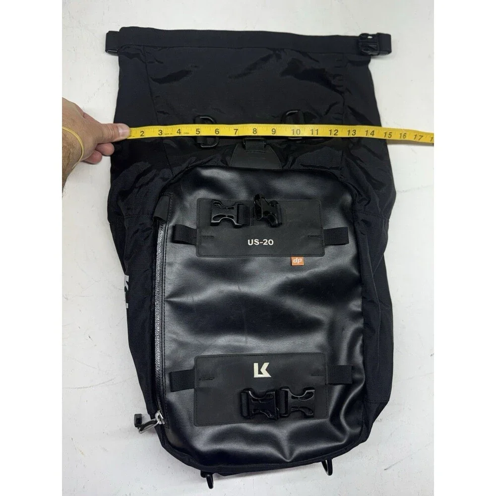 Kriega US-20 Drypack Soft Motorcycle Luggage Bag W/ Straps
